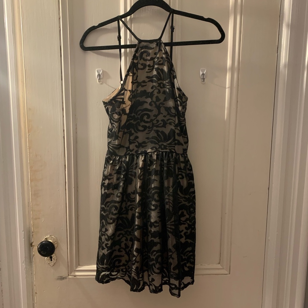 Tobi Small Petite Halter Neck Formal Dress
